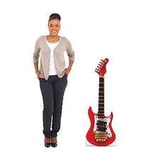 Load image into Gallery viewer, Advanced Graphics Red Electric Guitar Life Size Cardboard Cutout Standup - AT TEN Distribution
