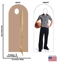 Load image into Gallery viewer, Advanced Graphics Referee Stand - in Life Size Cardboard Cutout Standup - AT TEN Distribution