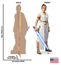 Load image into Gallery viewer, Advanced Graphics Rey Life Size Cardboard Cutout Standup - Star Wars: Episode IX - The Rise of Skywalker (2019 Film) - AT TEN Distribution
