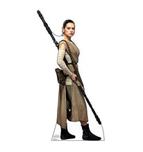 Load image into Gallery viewer, Advanced Graphics Rey Life Size Cardboard Cutout Standup - Star Wars Episode VII: The Force Awakens - AT TEN Distribution