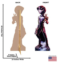 Load image into Gallery viewer, Advanced Graphics Roswell Alien Female Life Size Cardboard Cutout Standup - AT TEN Distribution