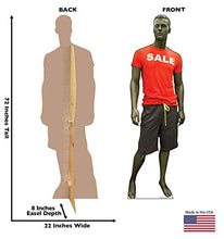 Load image into Gallery viewer, Advanced Graphics Sale Mannequin Life Size Cardboard Cutout Standup - AT TEN Distribution