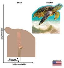 Load image into Gallery viewer, Advanced Graphics Sea Turtle Life Size Cardboard Cutout Standup - AT TEN Distribution