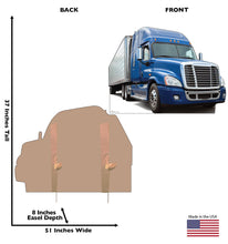 Load image into Gallery viewer, Advanced Graphics Semi Truck Life Size Cardboard Cutout Standup - AT TEN Distribution