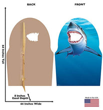 Load image into Gallery viewer, Advanced Graphics Shark Stand - in Life Size Cardboard Cutout Standup - AT TEN Distribution