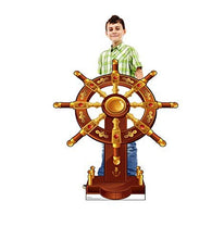 Load image into Gallery viewer, Advanced Graphics Ship's Wheel Life Size Cardboard Cutout Standup - AT TEN Distribution