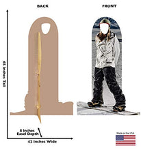 Load image into Gallery viewer, Advanced Graphics Snowboarder Stand - in Life Size Cardboard Cutout Standup - AT TEN Distribution