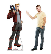 Load image into Gallery viewer, Advanced Graphics Star - Lord Life Size Cardboard Cutout Standup - Guardians of The Galaxy (TV Series) - AT TEN Distribution