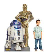 Load image into Gallery viewer, Advanced Graphics Star Wars - R2 - D2 and C - 3P0 Life - Size Cardboard Stand - Up - AT TEN Distribution