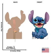 Load image into Gallery viewer, Advanced Graphics Stitch Cardboard Cutout Standup - Disney's Stitch - AT TEN Distribution