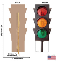 Load image into Gallery viewer, Advanced Graphics Stoplight Life Size Cardboard Cutout Standup - AT TEN Distribution