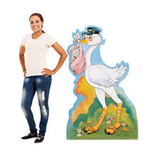 Load image into Gallery viewer, Advanced Graphics Stork with Baby Girl Life Size Cardboard Cutout Standup - AT TEN Distribution