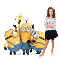 Load image into Gallery viewer, Advanced Graphics Stuart, Kevin & Bob Life Size Cardboard Cutout Standup - Minions - AT TEN Distribution