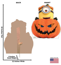 Load image into Gallery viewer, Advanced Graphics Stuart Pumpkin Life Size Cardboard Cutout Standup - Minions - AT TEN Distribution