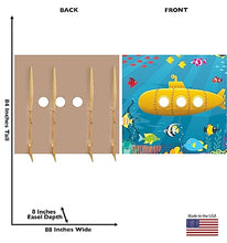 Load image into Gallery viewer, Advanced Graphics Submarine Backdrop Stand - in Life Size Cardboard Cutout Standup - AT TEN Distribution