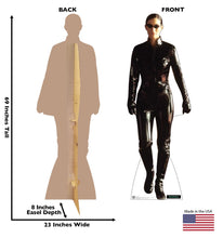 Load image into Gallery viewer, Advanced Graphics Trinity Life Size Cardboard Cutout Standup - The Matrix (1999 Film) - AT TEN Distribution