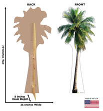 Load image into Gallery viewer, Advanced Graphics Tropical Palm Tree Life Size Cardboard Cutout Standup - AT TEN Distribution