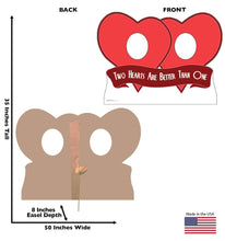Load image into Gallery viewer, Advanced Graphics Valentine Hearts Stand - in Life Size Cardboard Cutout Standup - AT TEN Distribution
