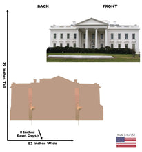 Load image into Gallery viewer, Advanced Graphics White House Life Size Cardboard Cutout Standup - AT TEN Distribution