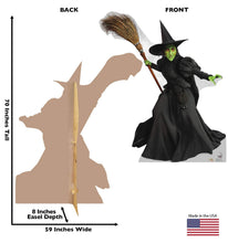 Load image into Gallery viewer, Advanced Graphics Wicked Witch of The West Life Size Cardboard Cutout Standup - The Wizard of Oz 75th Anniversary (1939 Film) - AT TEN Distribution