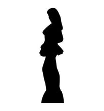 Load image into Gallery viewer, Advanced Graphics Woman Side Profile Silhouette Life Size Cardboard Cutout Standup - AT TEN Distribution