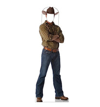 Load image into Gallery viewer, Advanced Graphics3 Cowboy Stand - in Life Size Cardboard Cutout Standup - AT TEN Distribution