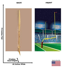 Load image into Gallery viewer, Football Goal Post - Advanced Graphics Life Size Cardboard Standup - AT TEN Distribution