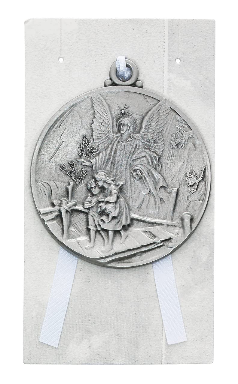 1 X McVan Inc. Guardian Angel Crib Medal 2 - 3/4