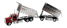 Load image into Gallery viewer, 1/43 D/C Kenworth W900 Double Dump Truck, Color May Vary - AT TEN Distribution
