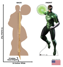 Load image into Gallery viewer, Life-size Green Lantern Gods Among Us Cardboard Cutout
