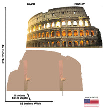 Load image into Gallery viewer, Life-size Colosseum in Italy Cardboard Cutout
