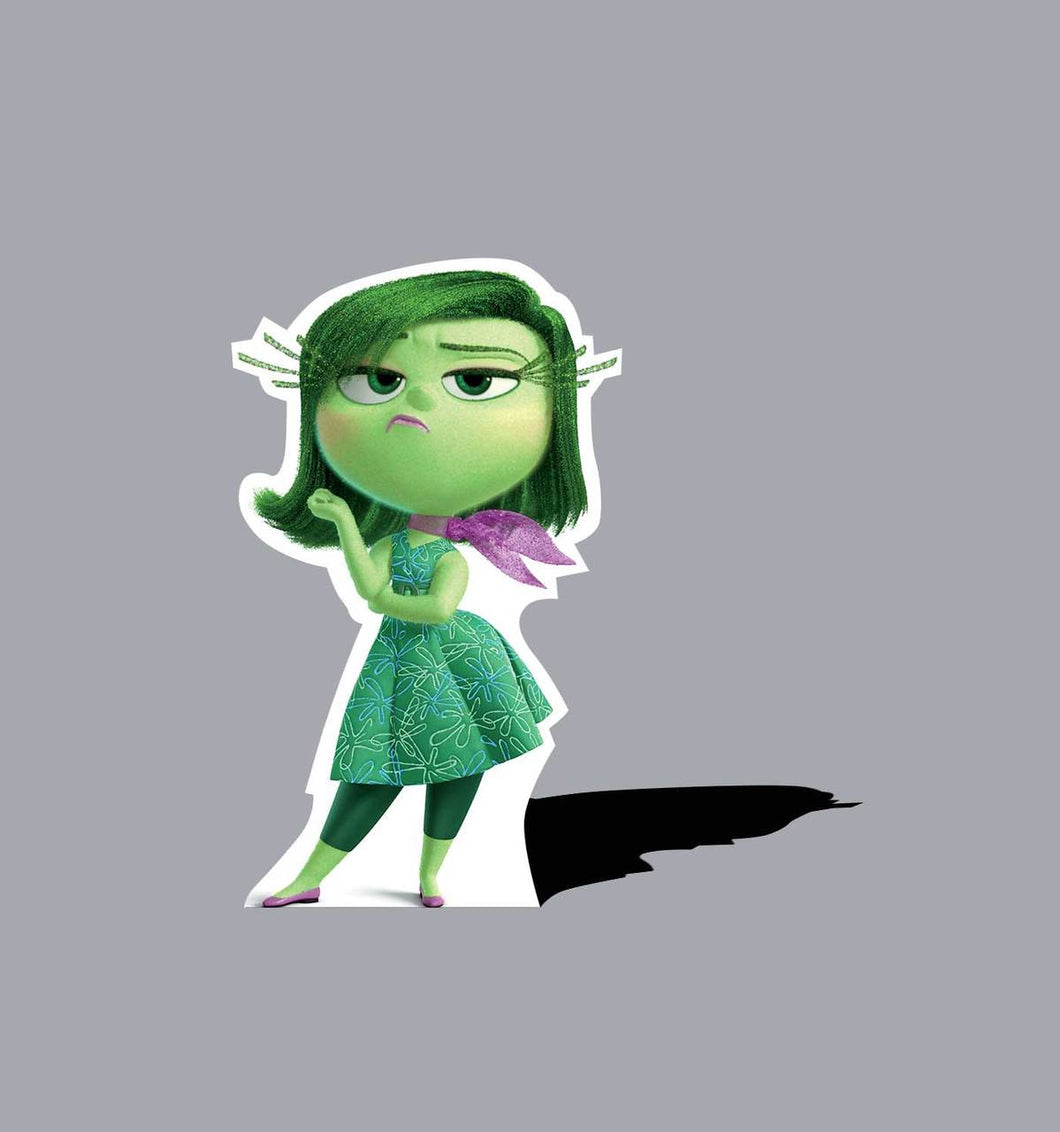 Life-size Disgust Inside Out Cardboard Cutout