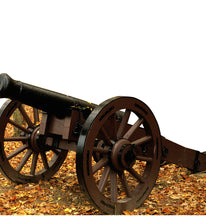 Load image into Gallery viewer, Life-size Civil War Cannon Cardboard Cutout
