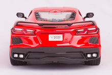 Load image into Gallery viewer, 2020 Chevrolet Corvette C8 Stingray Red Timeless Legends 1/24 Diecast Model Car by Motormax 79360 - AT TEN Distribution
