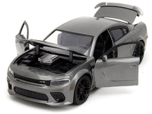 Load image into Gallery viewer, 2021 Charger SRT Hellcat Gray Metallic Fast X (2023) Movie 1/24 Diecast Model Car by Jada 34472 - AT TEN Distribution
