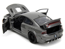 Load image into Gallery viewer, 2021 Charger SRT Hellcat Gray Metallic Fast X (2023) Movie 1/24 Diecast Model Car by Jada 34472 - AT TEN Distribution
