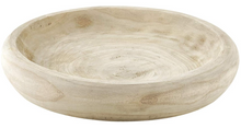 Load image into Gallery viewer, Wood Serving Bowl, Hand Carved Paulownia - Order#89969
