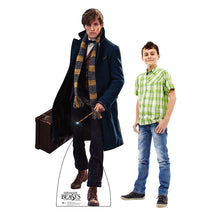 Load image into Gallery viewer, Life-size Newt Scamander Fantastic Beasts Cardboard Cutout
