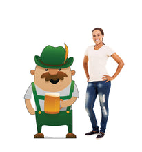 Load image into Gallery viewer, Life-Size Irish Man Drinking Animated Cardboard Cutout
