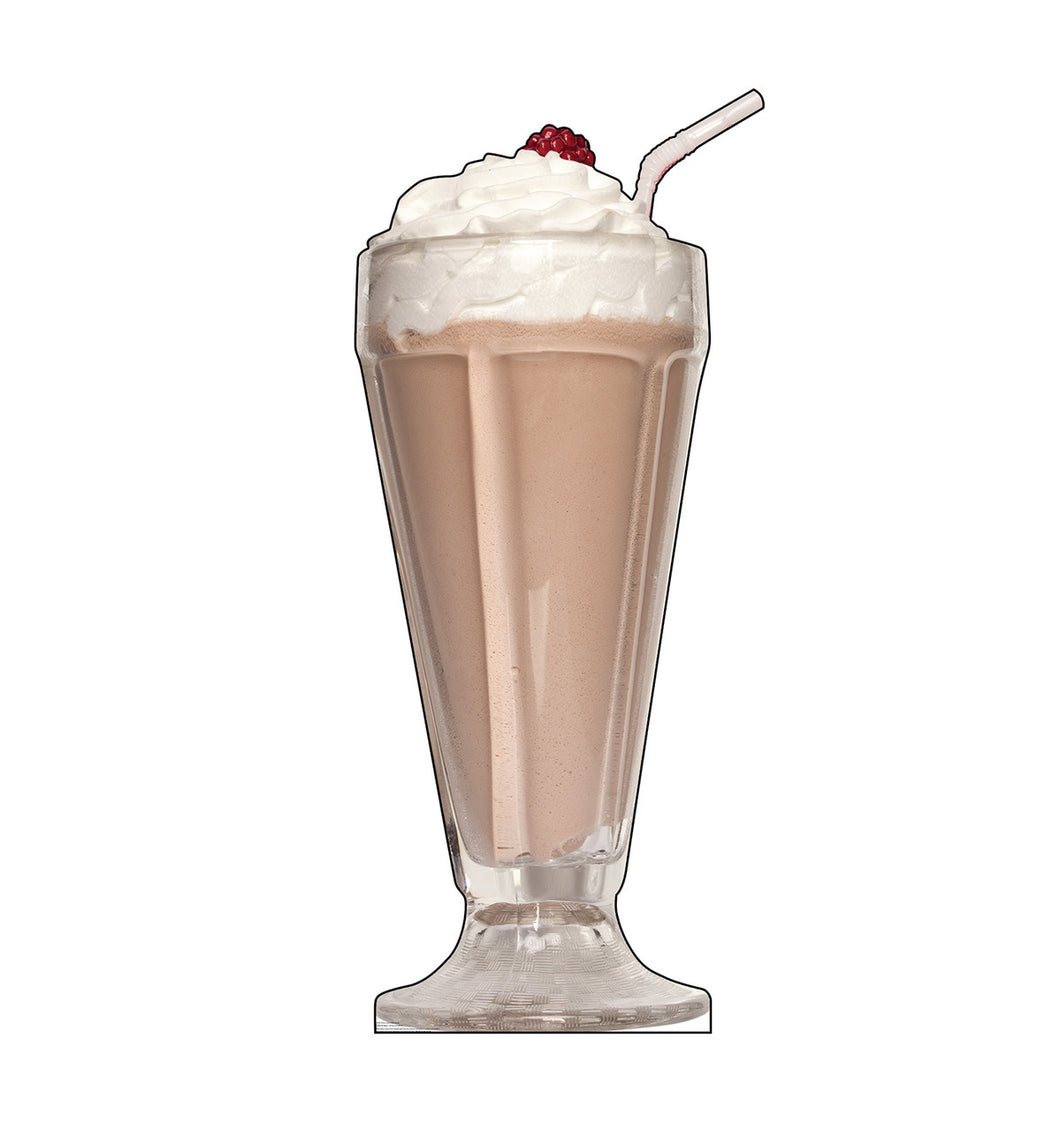Life-Size Chocolate Milk Shake Cardboard Cutout