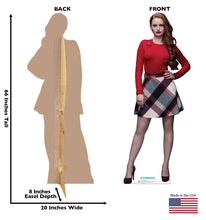 Load image into Gallery viewer, Cheryl Blossom Cardboard Cutout  2882
