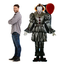 Load image into Gallery viewer, Pennywise with Balloon from IT Chapter 2 Cardboard Cutout
