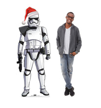 Load image into Gallery viewer, Life-Size Stormtropper Holiday Outdoor Standee
