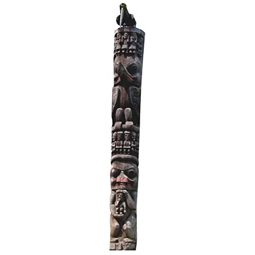 H49908 Gitxsan Memorial Totem Pole Cardboard Cutout Standee Standup