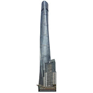 H13515 Shanghai Tower Cardboard Cutout Standee Standup