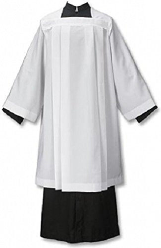 Augustinian Collection Plain Box Pleated Surplice, x-large