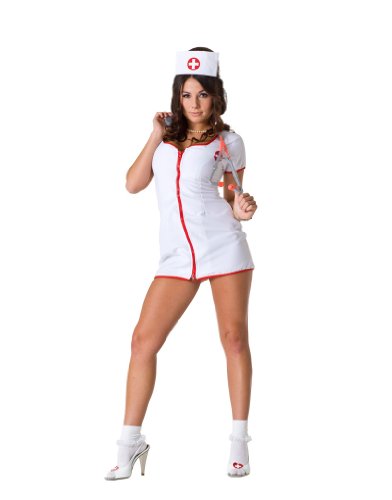 Hot Aid Sexy Nurse : White S