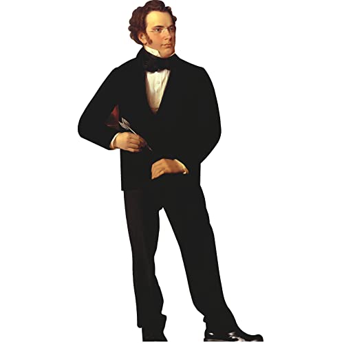 H79515 Franz Schubert Composer Cardboard Cutout Standee Standup