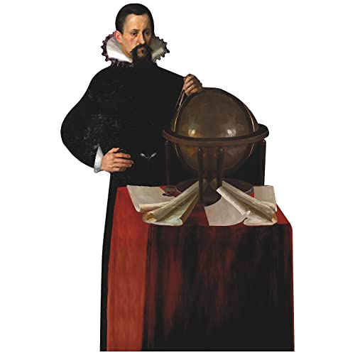 Johannes Kepler Astronomer Law Planetary Motion Cardboard Cutout Standee Standup