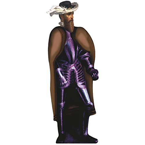 H58097 Hernando de Soto Explorer Conquistador Cardboard Cutout Standee Standup